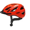 Image de Casque de ville ABUS Urban-I 3.0 - Casque de vélo avec feu arrière, visière et fermeture magnétique - pour femmes et hommes - Orange, taille S