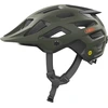 Image de ABUS MTB-Helm Moventor 2.0 MIPS - Casque de vélo avec protection contre les chocs pour l'utilisation tout-terrain sur le VTT - Casque All-Mountain pour femmes et hommes - Vert foncé, taille S