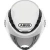 Image de ABUS Casque contre la montre GameChanger TT - Casque de vélo aérodynamique avec des propriétés de ventilation optimales pour femmes et hommes - Blanc brillant, taille M (54-58 cm)