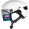 Image de ABUS Casque de ville HUD-Y ACE - casque de vélo stylé avec visière et feu arrière LED magnétique et rechargeable - pour femmes et hommes en occasion ou reconditionné