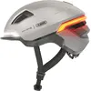 Image de Casque de vélo ABUS HYP-E - Casque avec lumière frontale, lumière arrière et lumière clignotante - convient aussi pour faire du vélo sur E-Bike et S-Pedelec - pour jeunes et adultes - ilber, taille S (51-55 cm)
