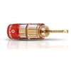Image de OEHLBACH 3022 connecteur de fils Banana Or, Rouge - Neuf