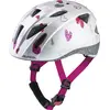 Image de Casque Alpina Ximo - enfants, blanc avec coeurs - Taille (49- 54cm)