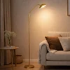 Image de Lampadaire Led Dimmable Lampe De Chambre À Coucher Touchdimmer Lampadaire En Laiton Réglable, 7,5w 880lm Blanc Chaud, Blanc Neutre, Dxh 23x135 Cm
