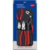 Image de 00 20 10 Jeu De Pinces À Forte Démultiplication 1x 02 01 180, 1x 87 01 250, 1x 74 01 160 - Knipex