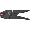 Image de Pince à dénuder Knipex à réglage automatique, 200 mm, 0,03-10 mm², noir/rouge, 1 pièce.