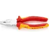 Image de 01 06 190 Pince Universelle Chrome-vanadium Isolées Par Gaines Bi-matière, Certifiées Vde Chromée 190 Mm - Knipex