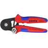 Image de Knipex 97 53 14 Pince À Sertir Auto-ajustable Pour Embouts De Câble Avec Accès Latéral Avec Poignées Multimatières Brunie 180 Mm