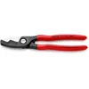 Image de Knipex 95 11 200 Coupe-câbles À Double Tranchants Gainées En Plastique Brunie 200 Mm