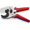 Image de Knipex - 90 25 40 Coupe-tubes Pour Tubes Multicouche Et Tubes En Plastique Avec Poignées Multimatières Chromée 210 Mm