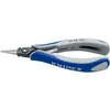 Image de 34 32 130 Pince De Préhension De Précision Pour L'Électronique Avec Poignées Multimatières Brunie 130 Mm - Knipex