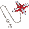 Image de Knipex 001-106 Clé universelle, argent/rouge