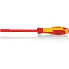 Image de KNIPEX 98 03 05 Clé à douille avec manche tournevis isolée avec gaines multicomposants, testée VDE brunie 232 mm