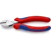 Image de Knipex 73 05 160 X-cut® Pince Coupante De Côté À Forte Démultiplication Avec Poignées Multimatières Chromée 160 Mm