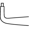 Image de Pince à circlips de précision J 11 pour alésages D.12-25mm avec limiteur d'écartement