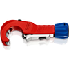 Image de Coupe-tubes Knipex, modèle TubiX, 180 mm, pour tubes de diamètre 6 à 35 mm, adaptés au cuivre, au laiton et à l'acier inoxydable, vendu à l'unité.