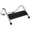 Image de WEDO® 103 2116 Repose-pieds Trittboy chromé Plaque de marche noire