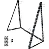 Image de Panneau solaire en alu support noir