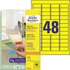 Image de Avery Zweckform - Etikett L6041-20 45,7x21,2mm Gelb 960 St./pack.