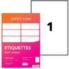 Image de Étiquette Multi-usages 210 X 297 Mm Avery Office Star Blanche - Boîte De 100