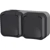 Image de Double prise horizontale extérieur IP55 - Aquapro