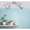 Image de BRILLIANT Tube spot Lava | spot de plafond intemporel | métal | chrome | orientable | 2x E14 max. 28 W