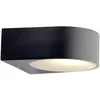 Image de Applique Murale Extérieure Brilliant Tyler - Noir - Métal/verre - Halogene - Ip44