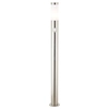 Image de BRILLIANT Lampe d'extérieur Chorus | lampe d'extérieur sobre | acier inoxydable/plastique | détecteur de mouvement | IP44 | 1x E27 max. 40 W