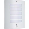 Image de BRILLIANT Applique extérieure avec détecteur de mouvement Todd blanc IP44 E27 60 Watt g. f. Lampe normale