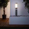 Image de Lampadaire extérieur Bole avec LED et détecteur de mouvement