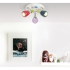 Image de BRILLIANT LED Spotrondell Birds | plafonnier coloré | 3-flammes | métal | multicolore | têtes orientables | 3x GU10 max 3 W