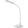Image de BRILLIANT Lampe de bureau LED flexible NELE en blanc | Lampe de bureau avec variateur tactile à 3 niveaux | 5W 340 lumens 6.500 kelvins | Plastique/métal