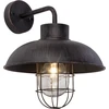 Image de Applique d'extérieur Brilliant Portland IP44 E27 40 W marron