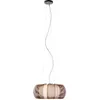 Image de Brilliant Lampe Relax Suspension 40cm Bronze / Chrome 2x Lampes Normales A60, E27, 30w, Gf Non Spécifiées. Réglable En Hauteur / Câble Peut Être Raccourci Convient Aux Lampes Led