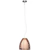 Image de Lampe Relax Lampe Suspension 30cm Bronze / Chrome 1x A60, E27, 60w, Lampes Normales Gf Non Spécifiées. Réglable En Hauteur / Câble Peut Être Raccourci Convient Aux Lampes Led - Brilliant
