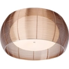 Image de BRILLIANT Lampe Relax Plafonnier 50cm bronze/chrome | 2x A60, E27, 30W, g.f. Lampes normales n. ent. | Convient pour ampoules LED | Dimmable en cas d'utilisation d'ampoules appropriées