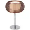 Image de Lampe De Table Relax Bronze / Chrome 1x Qt14, G9, 25w, Adapté Aux Lampes À Culot À Broche Non Incluses Avec Interrupteur À Cordon Convient Aux Lampes Led - Brilliant