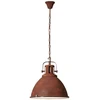 Image de BRILLIANT Lampe Jesper Lampe à suspendre 47cm verre couleur rouille | 1x A60, E27, 60W, convient aux ampoules normales (non incluses) | la chaîne peut être raccourcie