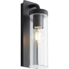 Image de BRILLIANT Applique murale d'extérieur, suspendue Aosta noir IP44 E27 25 Watt dimmable g. f. Lampe normale
