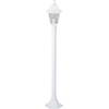 Image de BRILLIANT Lampadaire d'extérieur Nissie | luminaire décoratif d'allée | blanc | 100cm | 1x E27 max. 60 W | IP44