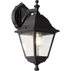 Image de BRILLIANT Applique extérieure Nissie | luminaire décoratif d'extérieur | suspendu | noir | 1x E27 max. 60 W | IP44