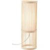 Image de BRILLIANT Lampe Nori lampe de table nature/blanc | 1x A60, E27, 40W, g.f. Lampes normales n. ent. | Avec interrupteur intermédiaire à cordon | Convient pour ampoules LED