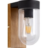 Image de BRILLIANT Applique extérieure Cabar brun IP44 E27 40 Watt dimmable g. f. Lampe normale