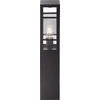 Image de Lampe BRILLIANT, Getta Borne d'éclairage extérieur 50cm noir, métal/plastique, 1x A60, E27, 40W,ampoules normales (non incluses)