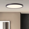 Image de BRILLIANT LED Panneau apparent TUCO | Ø 25 cm Plafonnier fonctionnel | 16 W 2100 lm 2700 K | Plastique | Noir/Blanc