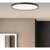 Image de BRILLIANT LED Panneau apparent TUCO Ø 30 cm | Panneau pour mur et plafond avec variateur à 3 niveaux | 20 W - 2700 lm - 2700 K | Plastique | Noir/Blanc