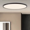 Image de BRILLIANT Plafonnier LED moderne TUCO | Panneau à intensité variable par télécommande | Couleur de lumière réglable + fonction veilleuse | Ø 50 cm | 33W 3900 lumens 3000 à 6500 Kelvin | Plastique
