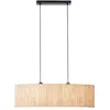 Image de Lustre Brilliant Wimea 2xE27 60 W noir/naturel