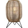 Image de Lampe de table Brilliant Tanah E27 40 W noir/naturel