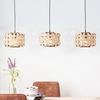 Image de BRILLIANT Woodline Lampe à suspendre 3 flammes bambou
